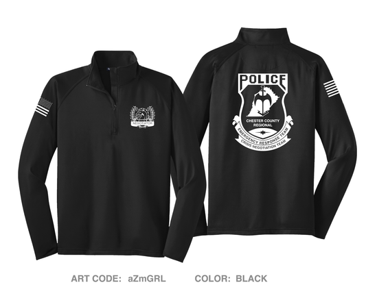 CCRERT CNT Hi-Tech Performance Quarter-Zip Fleece Jacket - aZmGRL