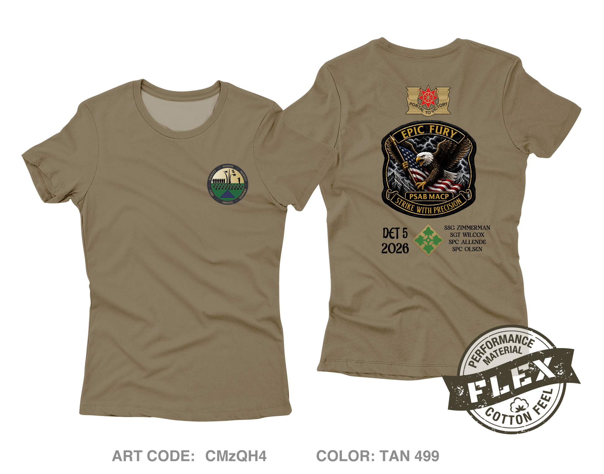 PSAB Team Core Women's SS Flex Performance Tee - CMzQH4