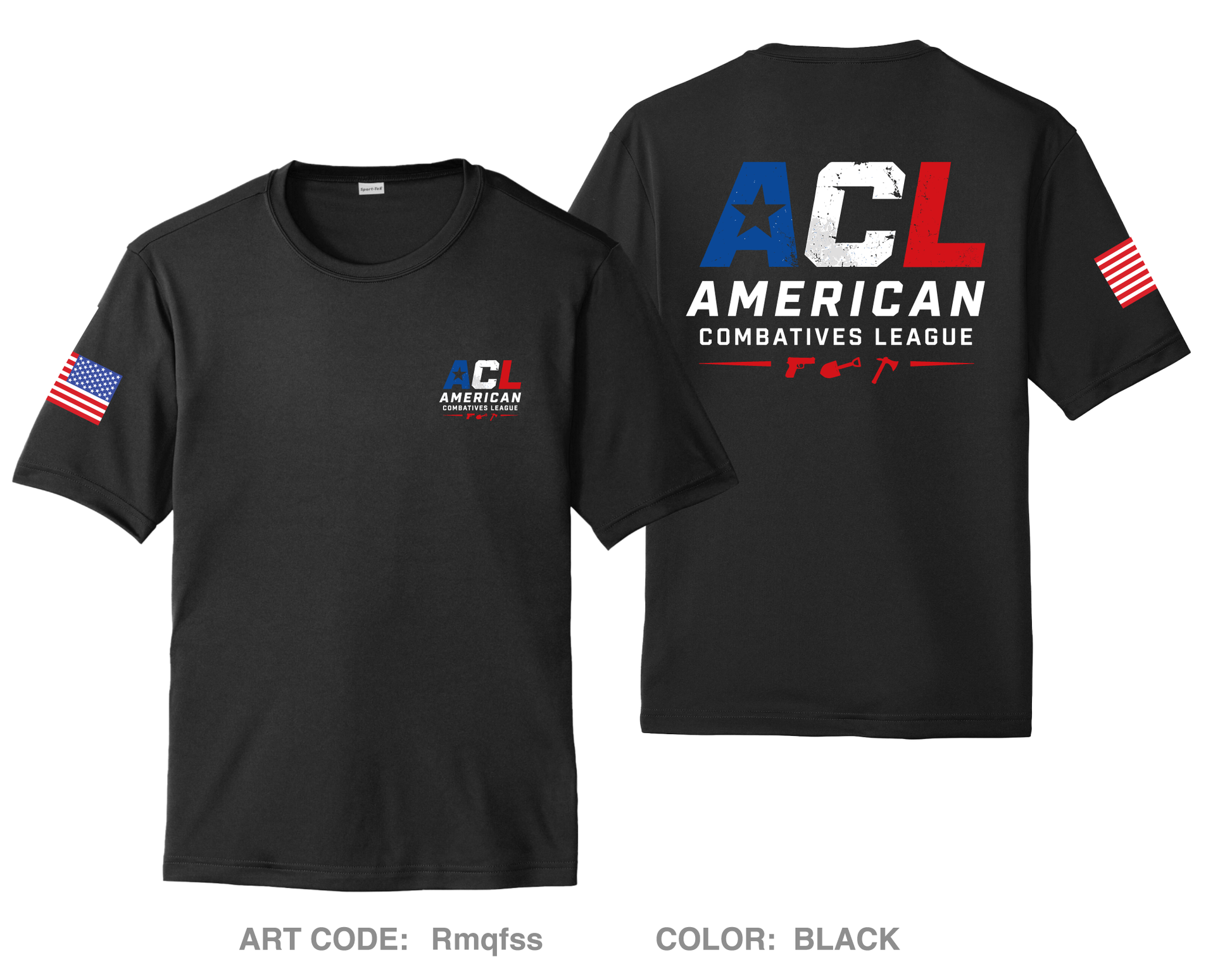 American Combatives League Hi-Tech Performance Unisex SS Tee - Rmqfss