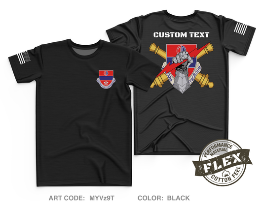 CUSTOM 2-116 Field Artillery Regiment Store 1 Core Men's SS Flex Performance Tee - MYVz9T