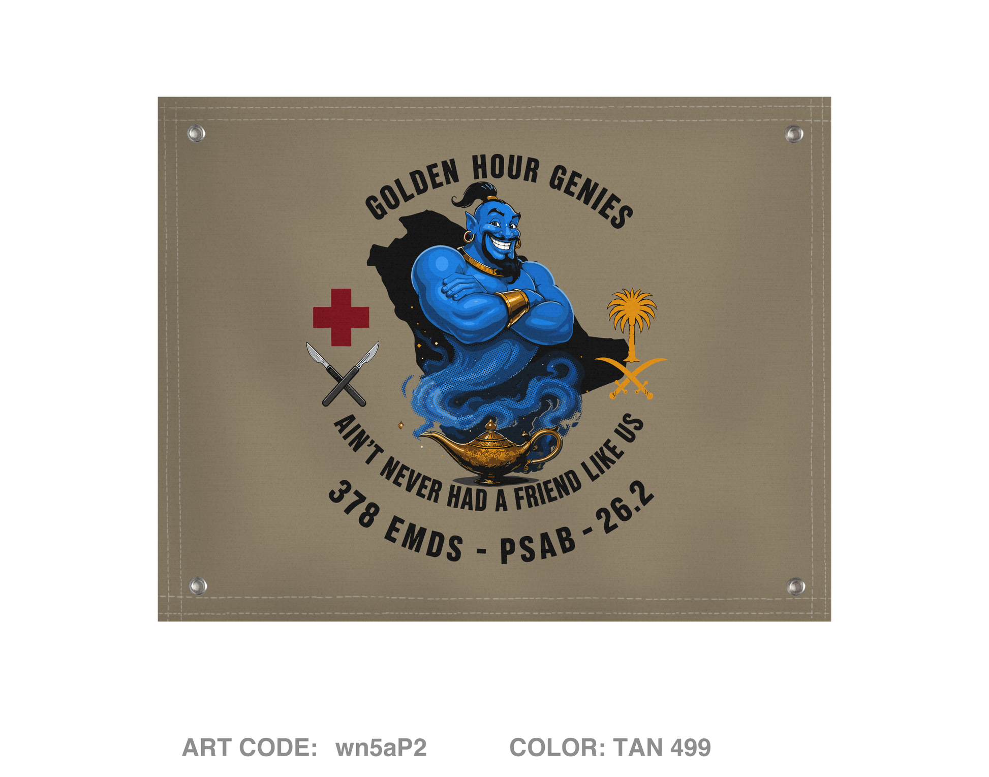 111th Ground Surgical Team Banner Flag - wn5aP2