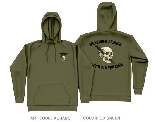 Dagger Company, 1-161 IN Core Men's Hooded Performance Sweatshirt - KUHABC