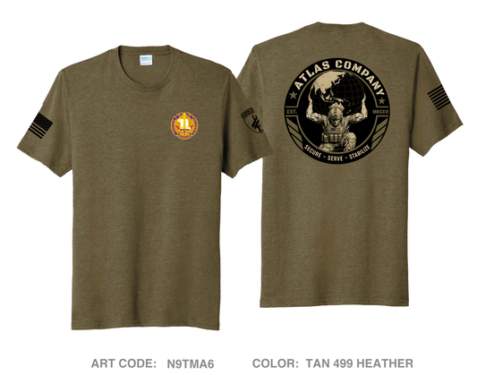 A Co 405th CA BN Comfort Unisex Triblend SS Tee - N9TMA6