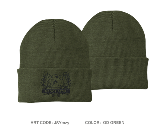 CCRERT CNT Embroidered Knit Beanie - JSYmzy