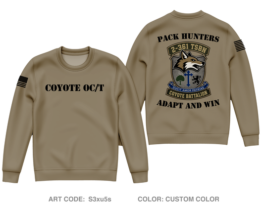 2-361 TSBN Core Men's Crewneck Performance Sweatshirt - S3xu5s