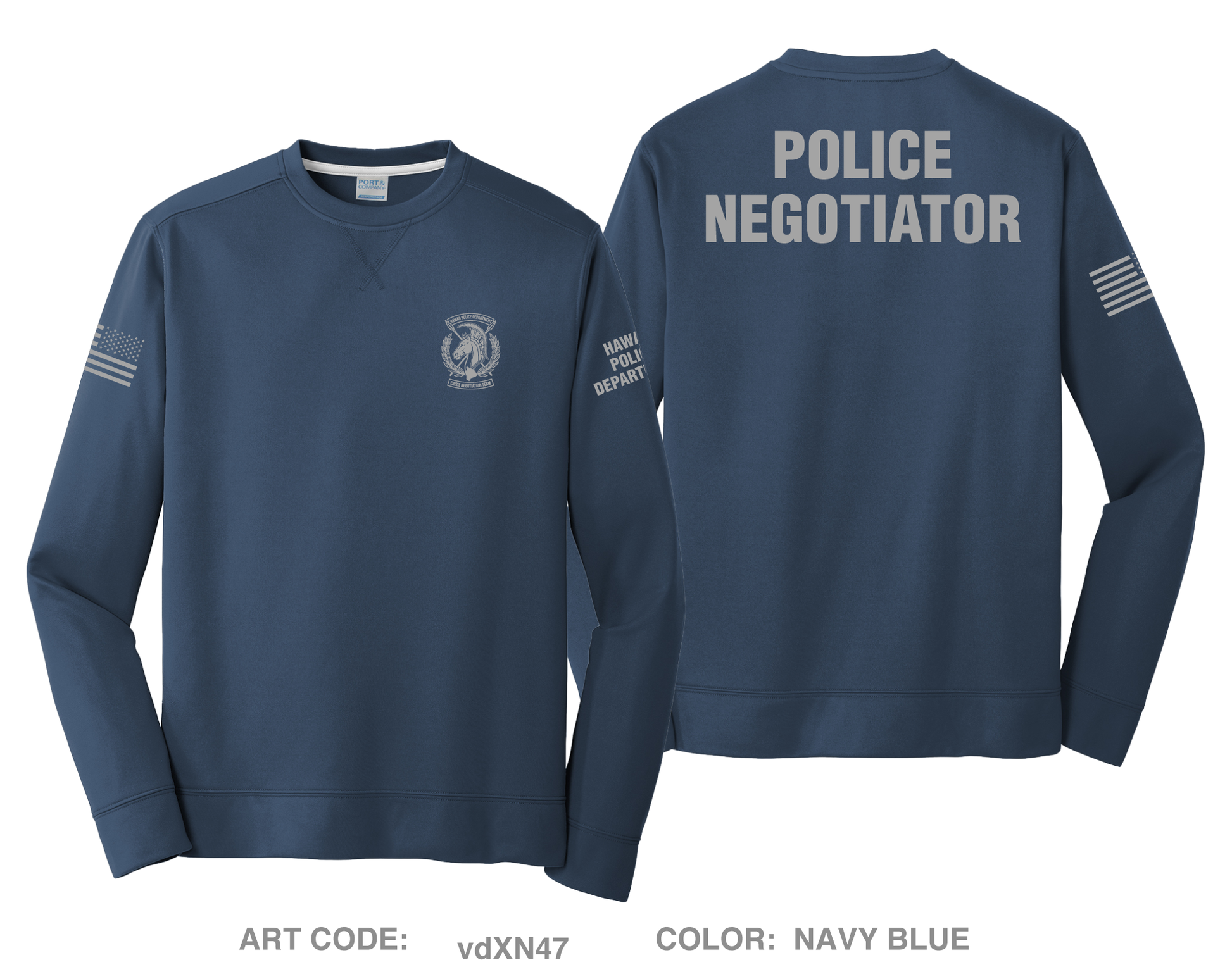 HPD CNT Hi-Tech Performance Crewneck Sweatshirt - vdXN47