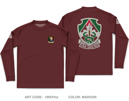 VRA Ft Bragg Core Men's LS Performance Tee - hRKPmz