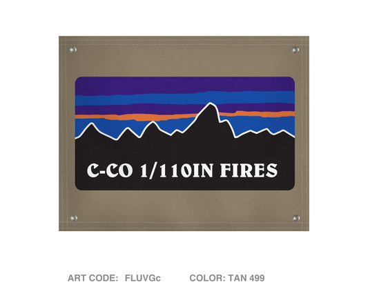 C-CO 1-110IN Banner Flag - FLUVGc