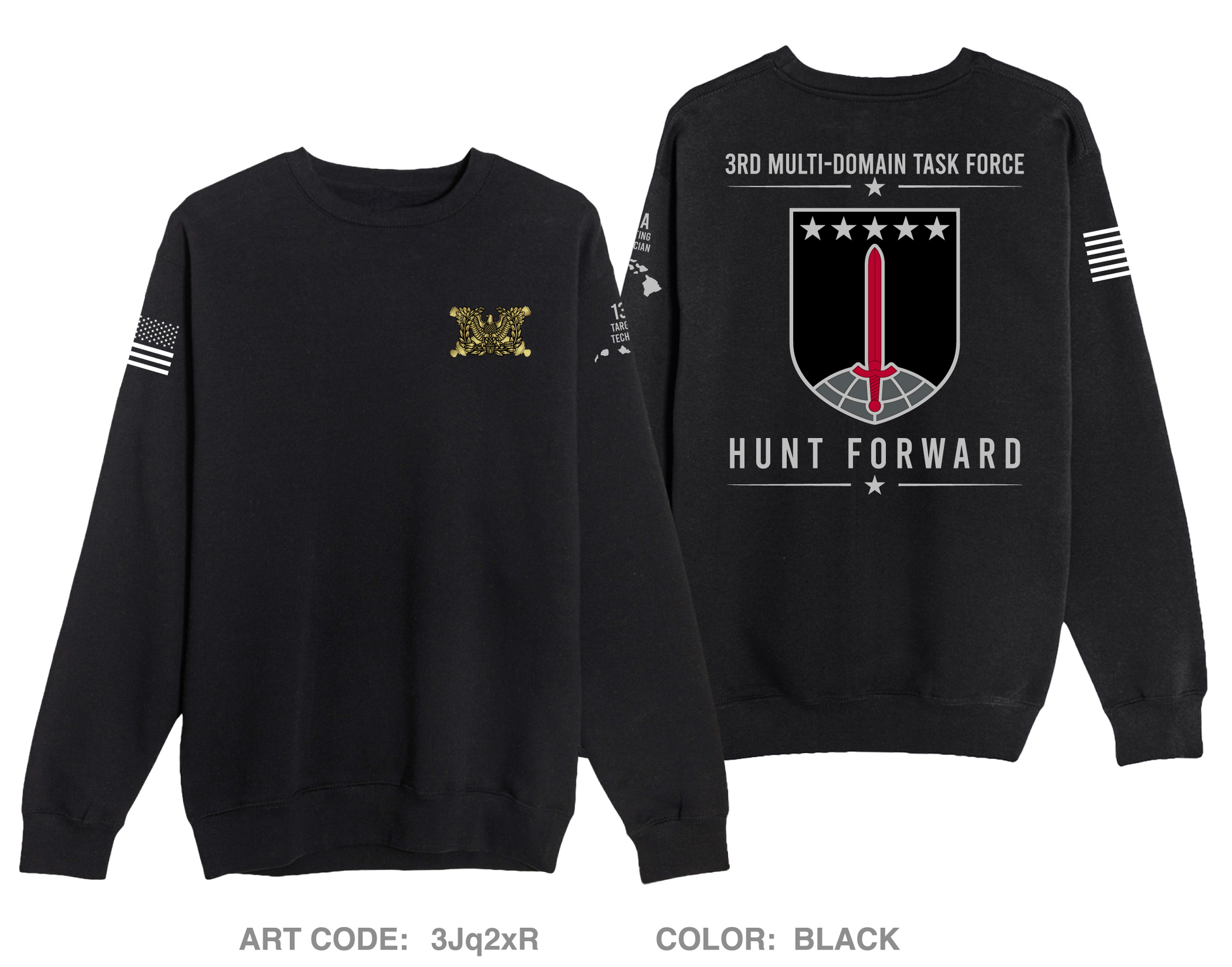 3rd Multi-Domain Task Force Comfort Unisex Crewneck Sweatshirt - 3Jq2xR