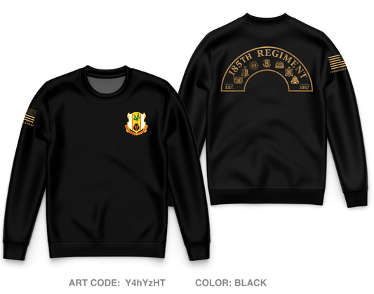 185th RTI (IOWA) Core Men's Crewneck Performance Sweatshirt - Y4hYzHT