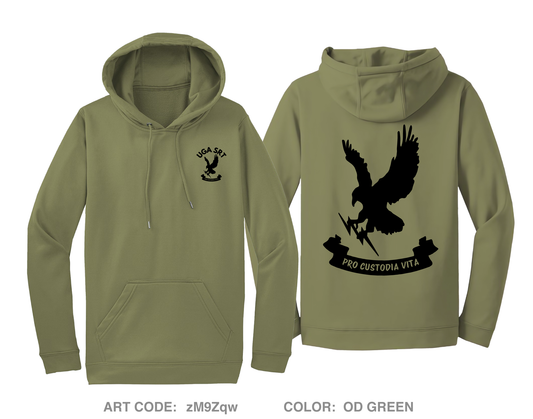 UGA Police Special Response Team Hi-Tech Performance Hoodie - zM9Zqw
