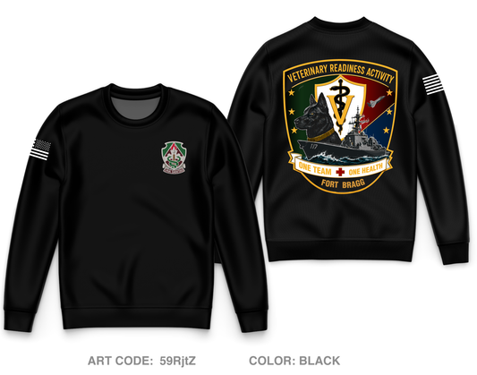 VRA Ft Bragg Core Men's Crewneck Performance Sweatshirt - 59RjtZ