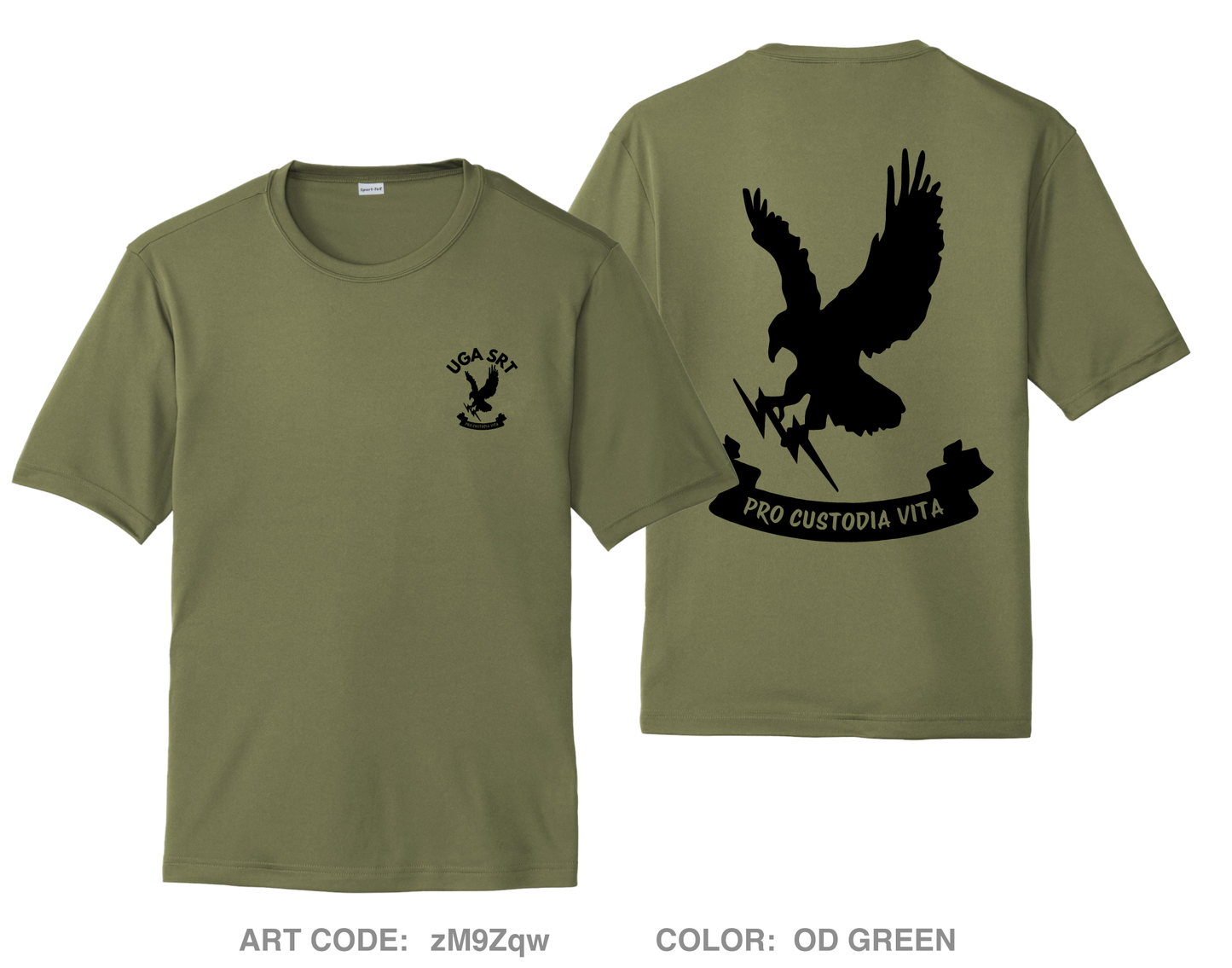 UGA Police Special Response Team Hi-Tech Performance Unisex SS Tee - zM9Zqw