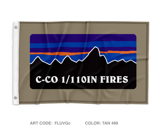 C-CO 1-110IN Wall Flag - FLUVGc