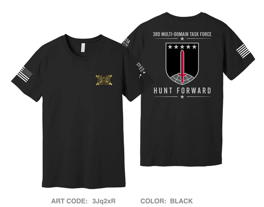 3rd Multi-Domain Task Force Comfort Unisex Cotton SS Tee - 3Jq2xR