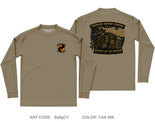 3BN, 5 SFG Core Men's LS Performance Tee - Se9gCV