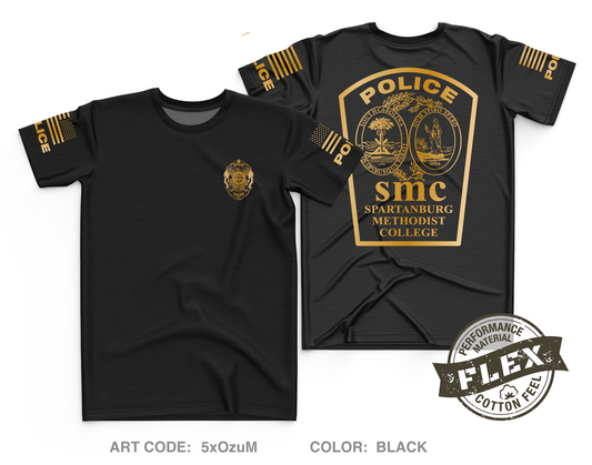Spartanburg Methodist College Police Core Men's SS Flex Performance Tee - 5xOzuM