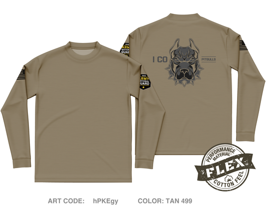 Ohio Army National Guard Core Men's LS Flex Performance Tee - hPKEgy