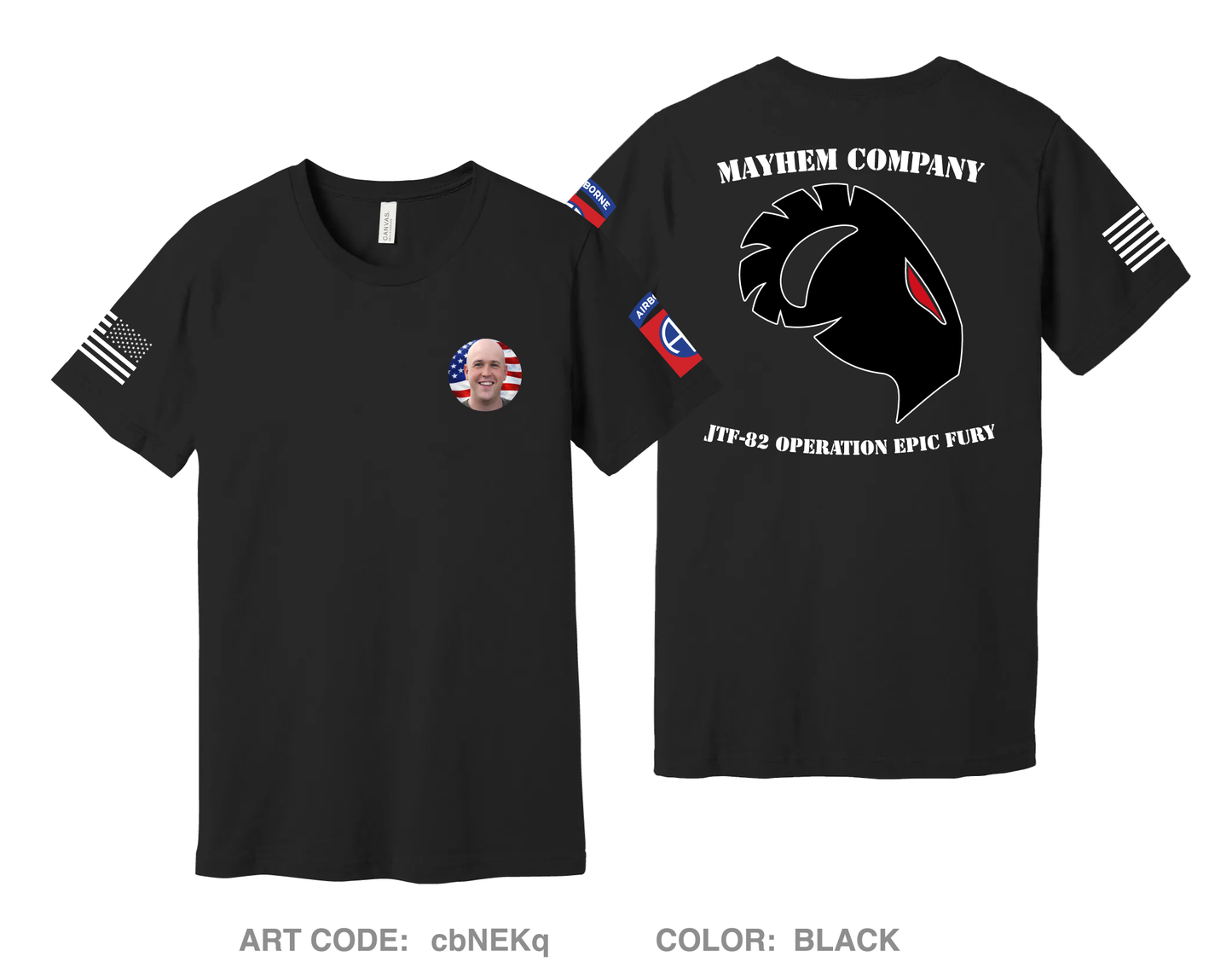 Mayhem Company Comfort Unisex Cotton SS Tee - cbNEKq