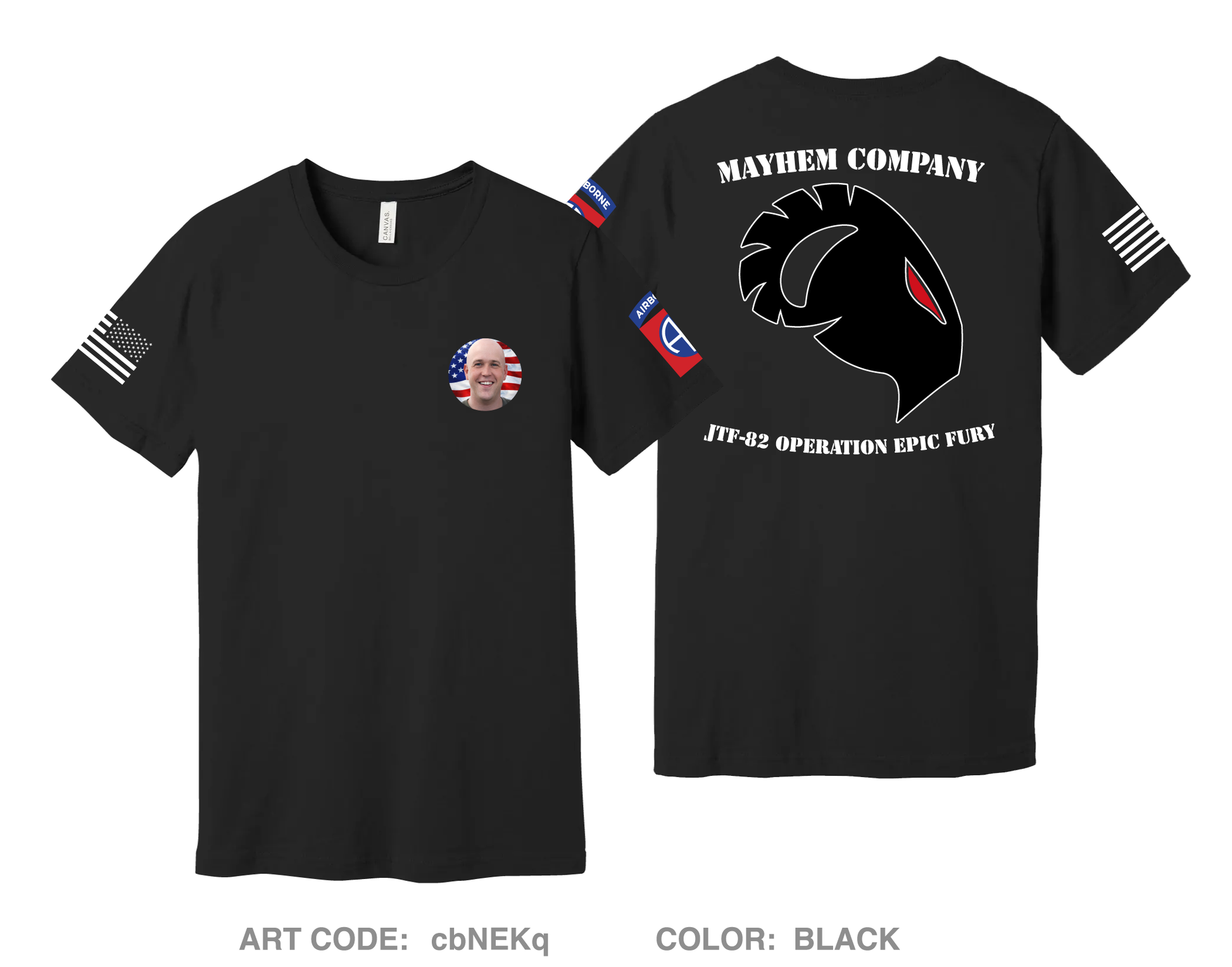 Mayhem Company Comfort Unisex Cotton SS Tee - cbNEKq