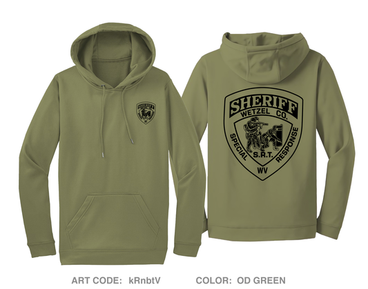 Wetzel County Sheriff SRT Hi-Tech Performance Hoodie - kRnbtV