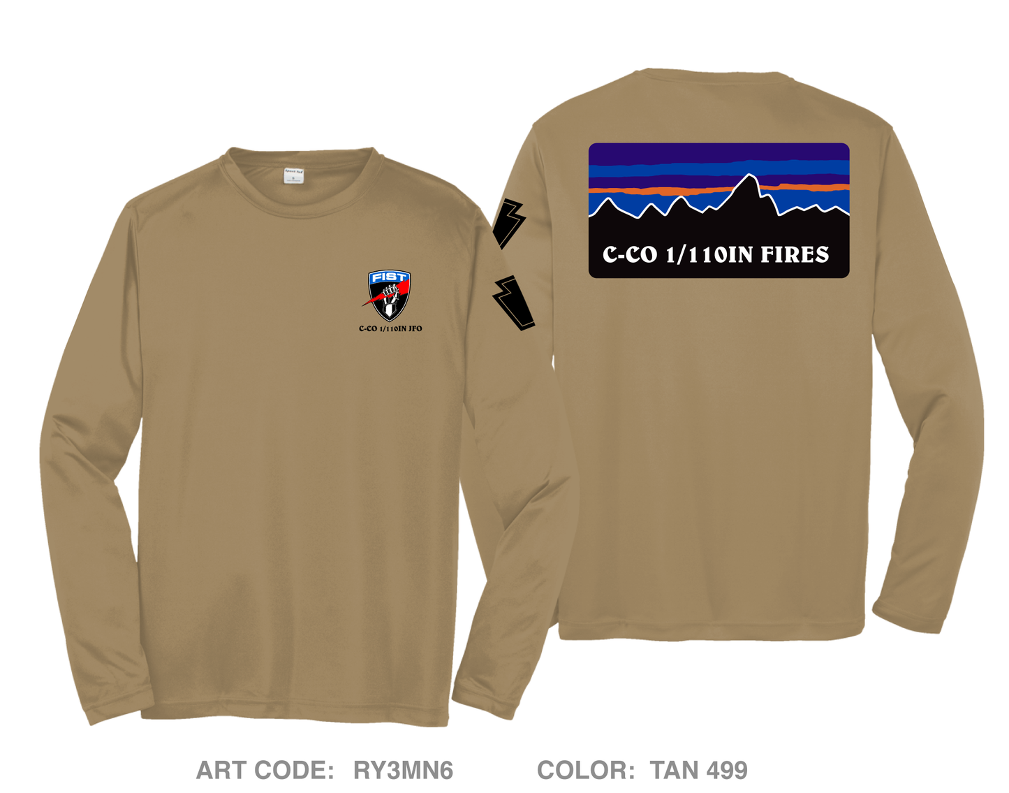 C-CO 1-110IN Hi-Tech Performance Unisex LS Tee - RY3MN6