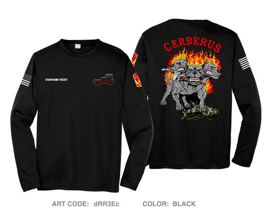 CUSTOM Charlie 5-5 ADA Hi-Tech Performance Unisex LS Tee - dRR3Ec