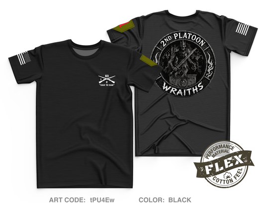 2nd PLT, C co, 1-63 AR BN Core Men's SS Flex Performance Tee - tPU4Ew