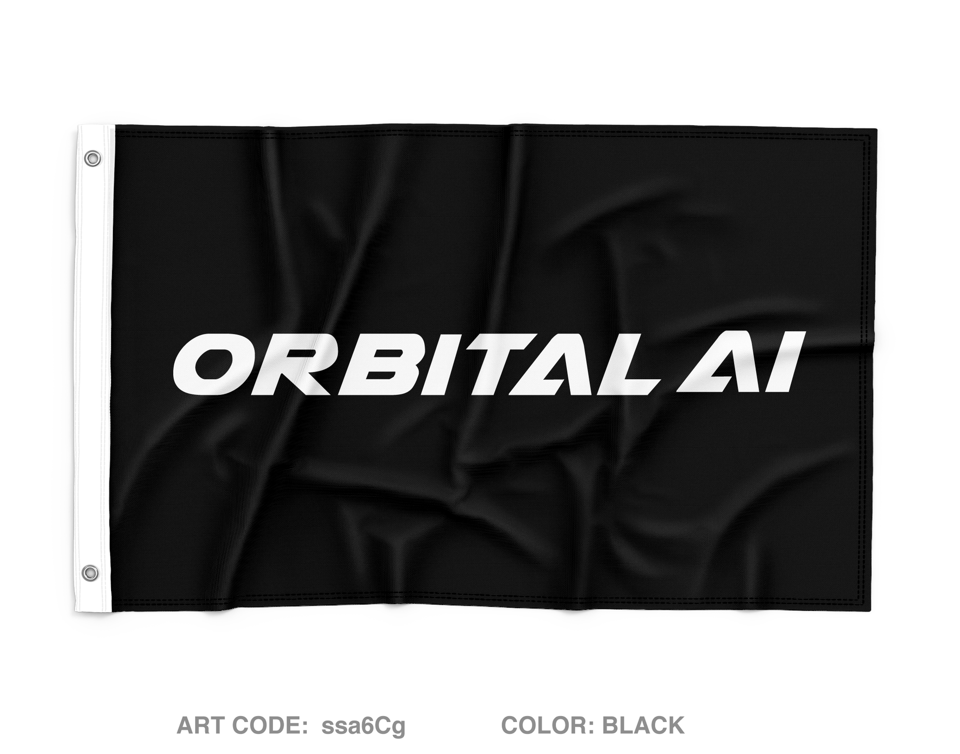 Orbital AI Wall Flag - ssa6Cg