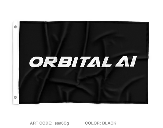 Orbital AI Wall Flag - ssa6Cg