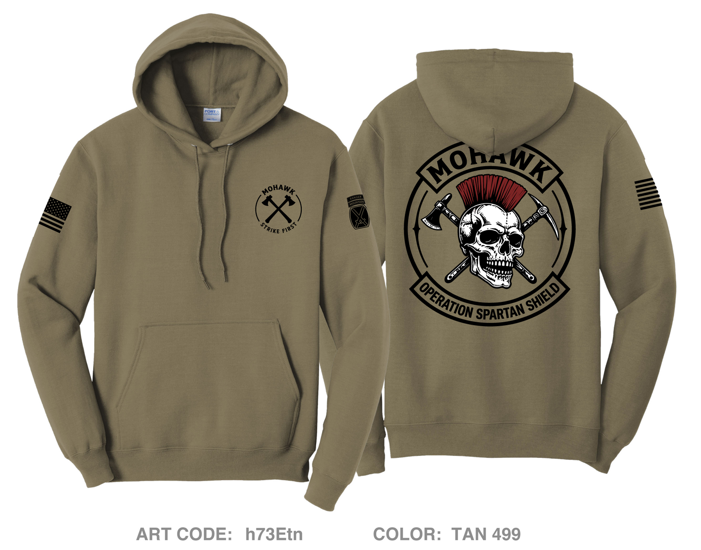 MPC Comfort Unisex Hooded Sweatshirt - h73Etn