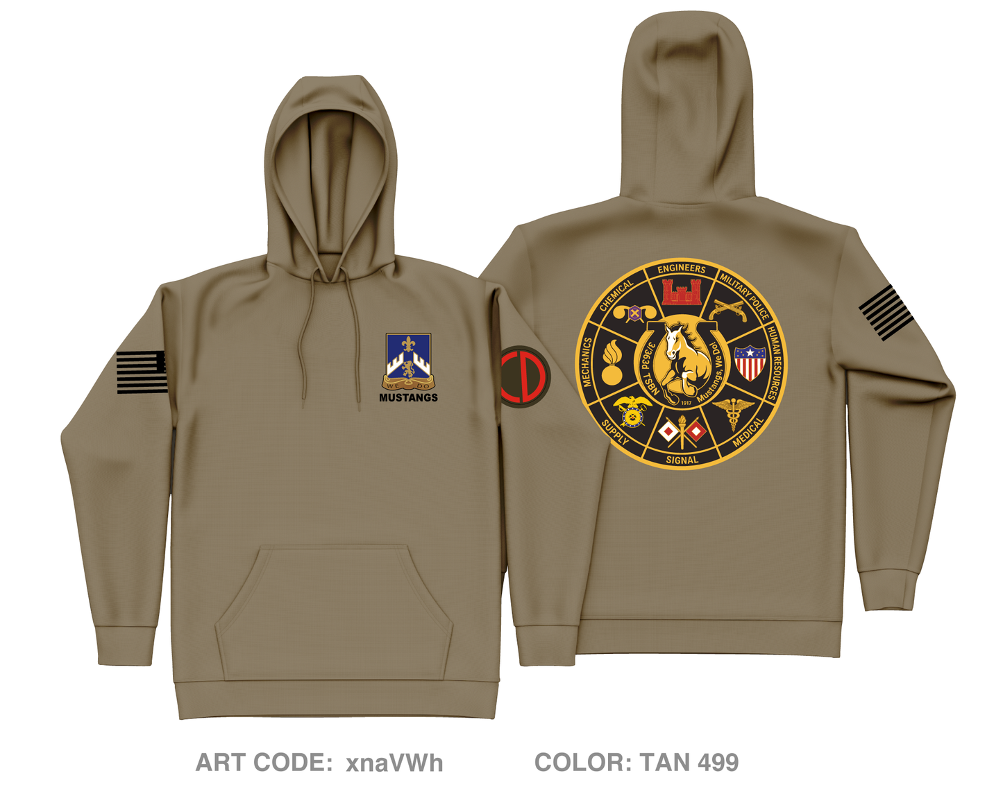 3/363d TSBN Core Men's Hooded Performance Sweatshirt - xnaVWh