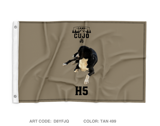 Camp Cujo Wall Flag - D8YFJQ