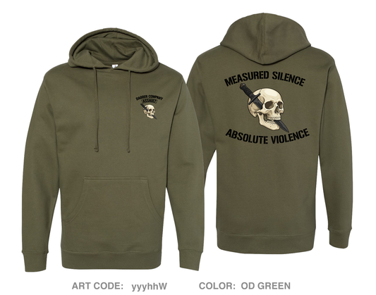 Dagger Company, 1-161 IN Comfort Unisex Hooded Sweatshirt - yyyhhW