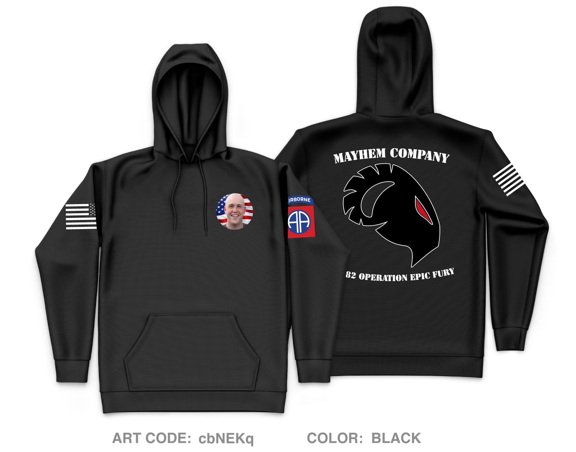 Mayhem Company Core Men's Hooded Performance Sweatshirt - cbNEKq