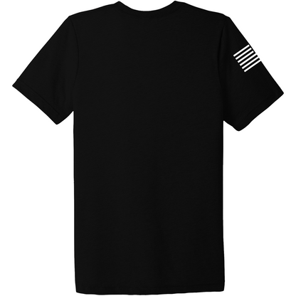 Emblem Basics Comfort Unisex Triblend SS Tee - White Flag