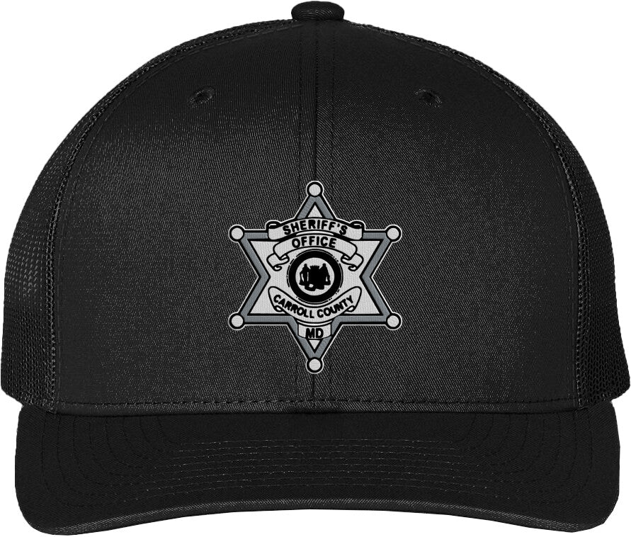 Carroll County Sheriff's Office Embroidered Snapback Trucker Cap - CCSBAW