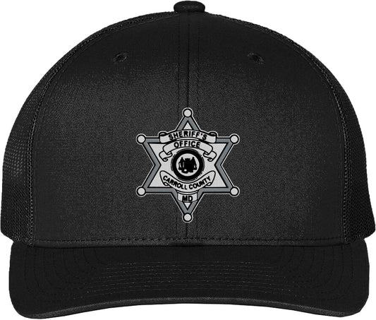 Carroll County Sheriff's Office Embroidered Snapback Trucker Cap - CCSBAW