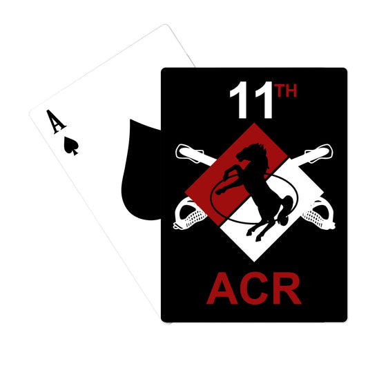 11th Armored Cavalry Regiment Playing Cards - pTQhX8