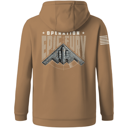 CUSTOM Operation Epic Fury Hi-Tech Performance Hoodie - Stealth