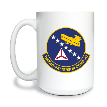 Wright-Patterson Composite Squadron 15 oz White Ceramic Mug - 7FksjD
