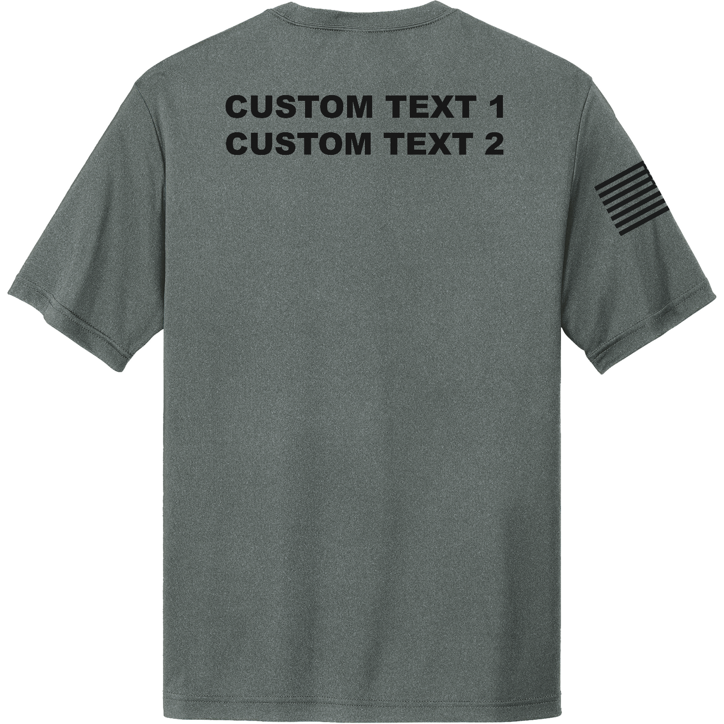 CUSTOM Operation Epic Fury Hi-Tech SS Performance Tee - Eagle Flag
