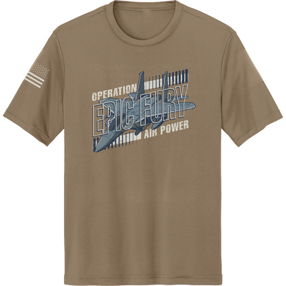 CUSTOM Operation Epic Fury Hi-Tech SS Performance Tee - Strike
