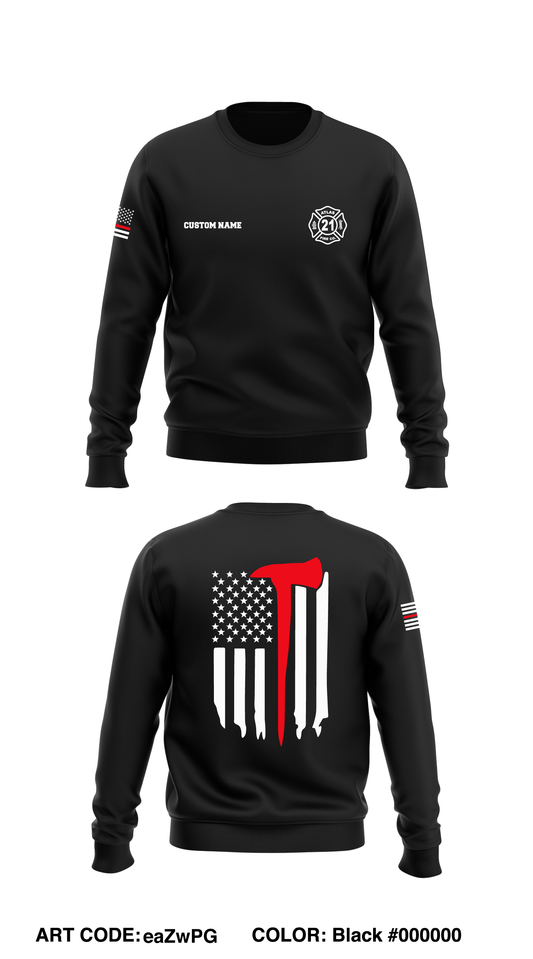 CUSTOM ENG 21 Store 1 Core Men's Crewneck Performance Sweatshirt - eaZwPG