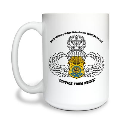 87TH MP DET (CID) (ABN) Ceramic Mug - D4xPS7