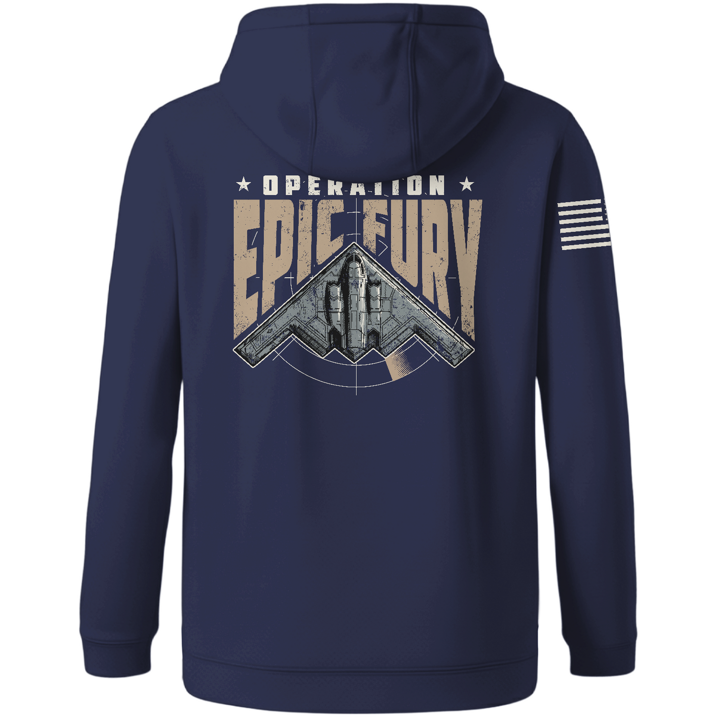 CUSTOM Operation Epic Fury Hi-Tech Performance Hoodie - Stealth