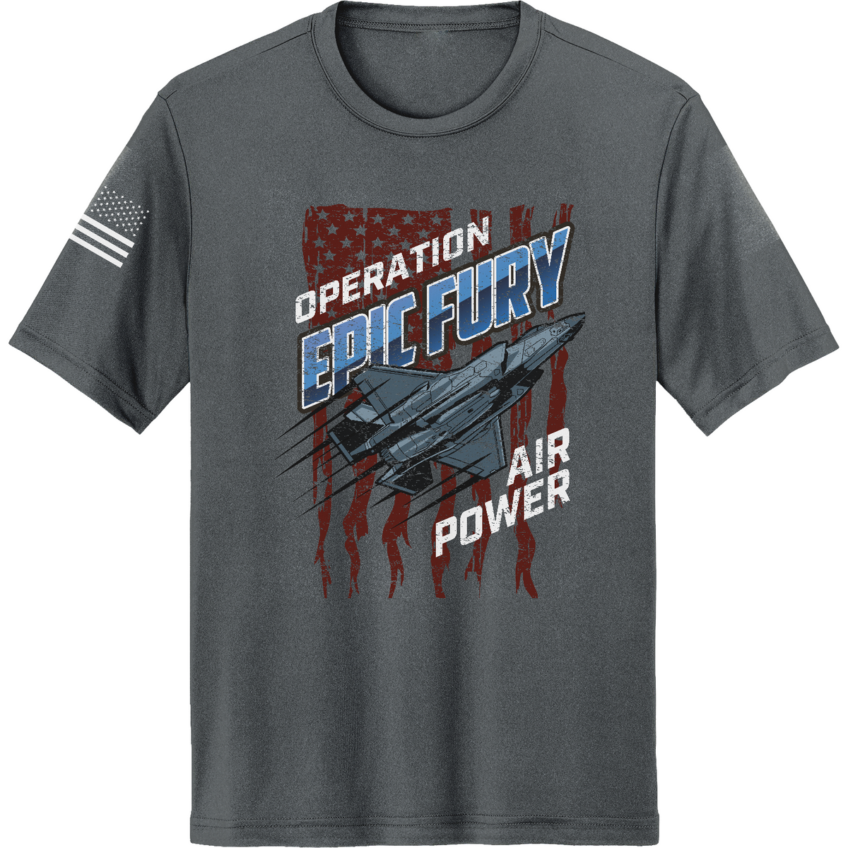 CUSTOM Operation Epic Fury Hi-Tech SS Performance Tee - Stealth