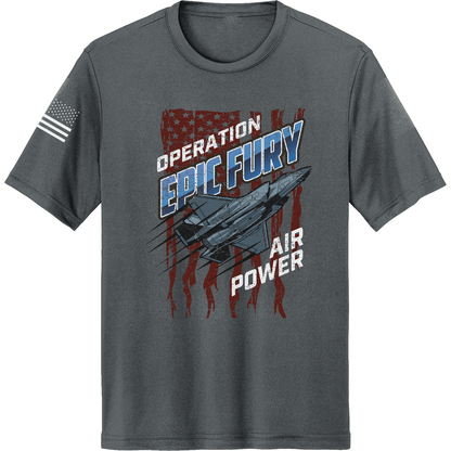 CUSTOM Operation Epic Fury Hi-Tech SS Performance Tee - Stealth