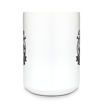 BOLC 26-004 15 oz White Ceramic Mug - hTx3jA