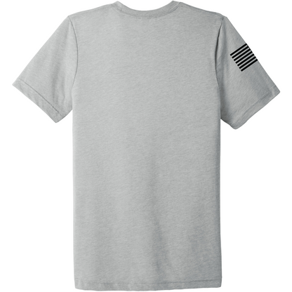Emblem Basics Comfort Unisex Triblend SS Tee - Black Flag